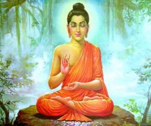 пазл Рисование Гаутамы Будды